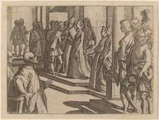 The Betrothal of Margaret of Austria to Philip III, King of Spain, 1612. Creator: Raffaello Schiaminossi.
