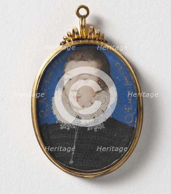 Unknown man, 1596. Creator: Nicholas Hilliard.