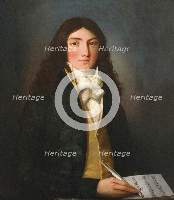 Portrait of Louis Spohr (1784-1859). Creator: Anonymous.