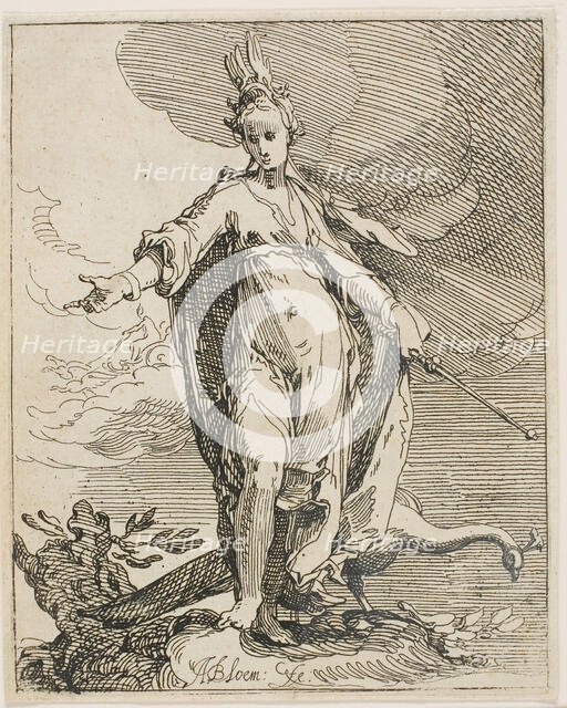 Juno, c. 1610. Creator: Abraham Bloemaert.