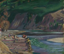 Motif from Dolný Kubín, 1930-1935. Creator: Arnold Peter Weisz-Kubincan.