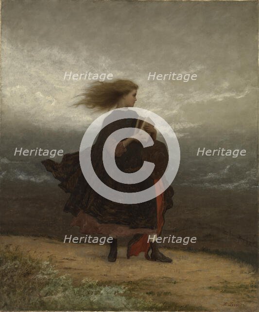 The Girl I Left Behind Me, ca. 1872. Creator: Eastman Johnson.