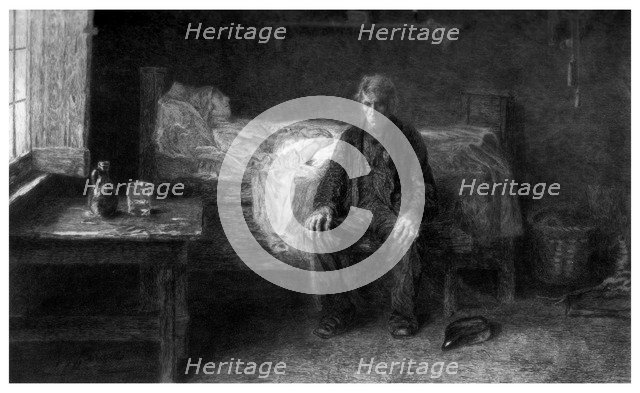 'Nothing Left', c1880-1882.Artist: Adolphe Alphonse Gery-Bichard