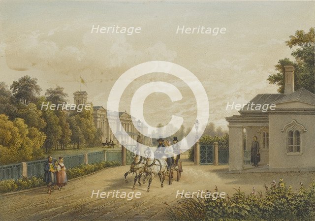 Verkiai Palace, 1847-1852.