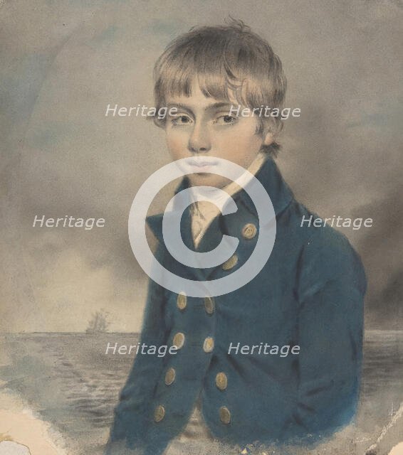 Memento Portrait of a Young Midship-Man, late 18th-early 19th century. Creator: John Downman.