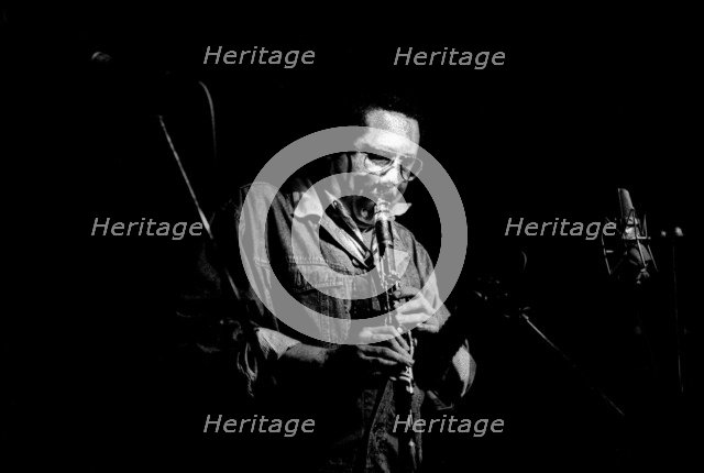 Paquito D'Rivera, Ronnie Scott's, Soho, London, May, 1992.  Artist: Brian O'Connor.