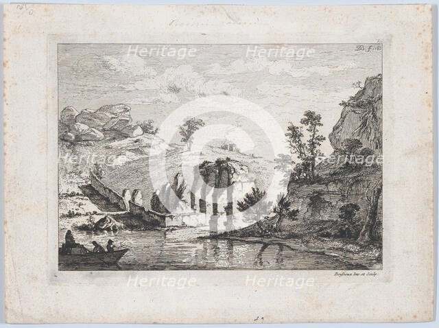 Ruins of an Aqueduct, 1763. Creator: Jean-Jacques de Boissieu.