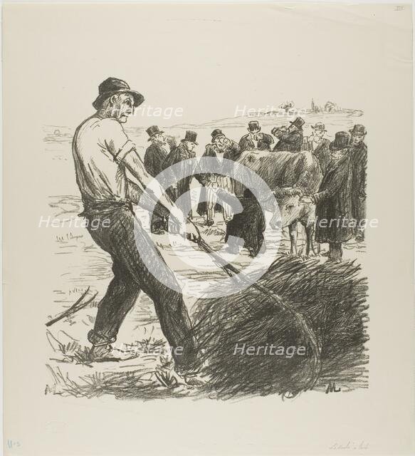 Milch Cow, n.d. Creator: Theophile Alexandre Steinlen.