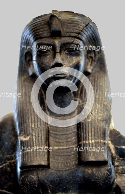 Statue of Queen Teie, consort of Amenhotep III.