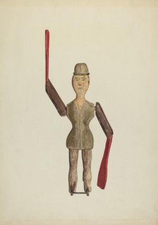 Sailor Jack Whirligig, c. 1938. Creator: Jane Iverson.