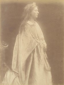 Queen Guinevere, 1874. Creator: Julia Margaret Cameron.