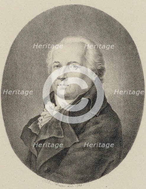 Portrait of the composer Johann Friedrich Reichardt (1752-1814) , 1816. Creator: Winter, Heinrich Eduard von (1788-1825).