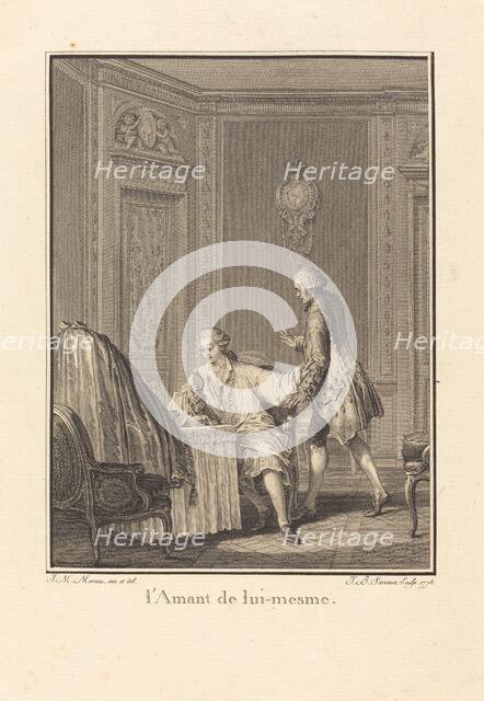 L'amant de lui-mesme, 1778. Creator: Jean Baptiste Blaise Simonet.