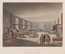 Hospital, Middlesex, April 1, 1809., April 1, 1809. Creator: Joseph Constantine Stadler.