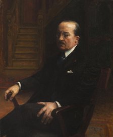Portrait of a man, 1924. Creator: Jean Joseph Weerts.