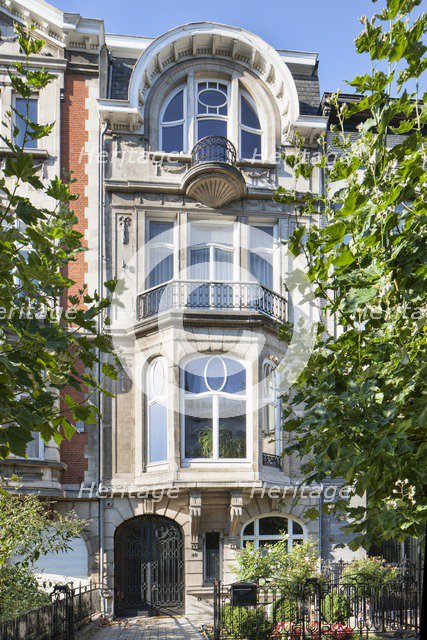 40 Avenue Eugene Demolder, (1910), c2014-2017. Artist: Alan John Ainsworth.