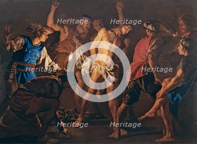 The Flagellation of Christ, c. 1640. Creator: Stomer, Matthias (ca.1600-after 1650).