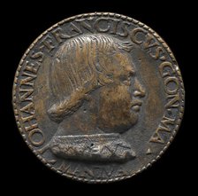 Gianfrancesco Gonzaga di Rodigo, 1445-1496, Lord of Bozzolo, Sabbioneta...[obverse]. Creator: Unknown.