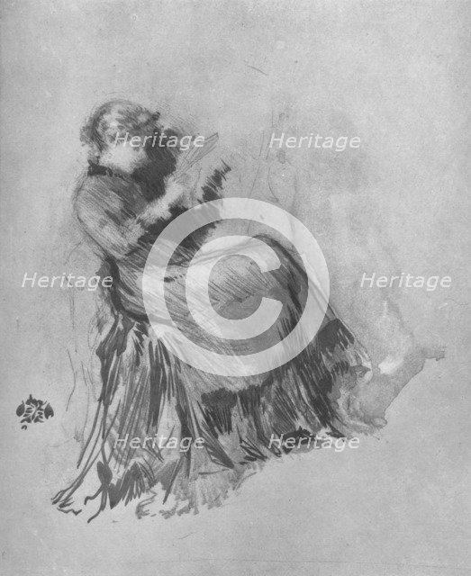 'Study', c1880, (1904). Artist: James Abbott McNeill Whistler.