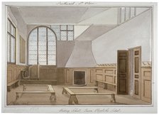 Interior view of St Olave's School on Tooley Street, Bermondsey, London, 1826.   Artist: G Yates