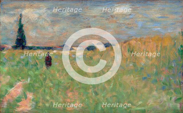 A Summer Landscape, 1883. Creator: Georges-Pierre Seurat.