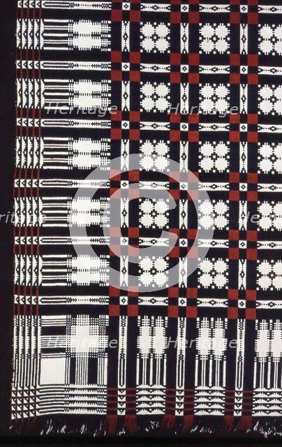 Coverlet, United States, 1835/40. Creator: Unknown.