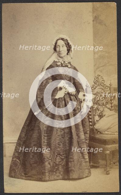 Portrait of a Woman, late 19th century. Creator: Unknown.