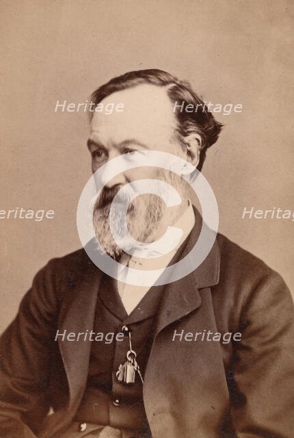 Alfred Elmore, 1860s. Creator: John & Charles Watkins.