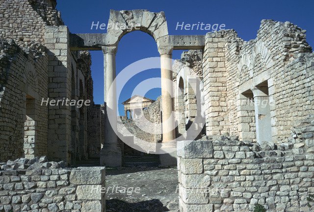 Roman city of Thugga, 2nd century. Artist: Unknown