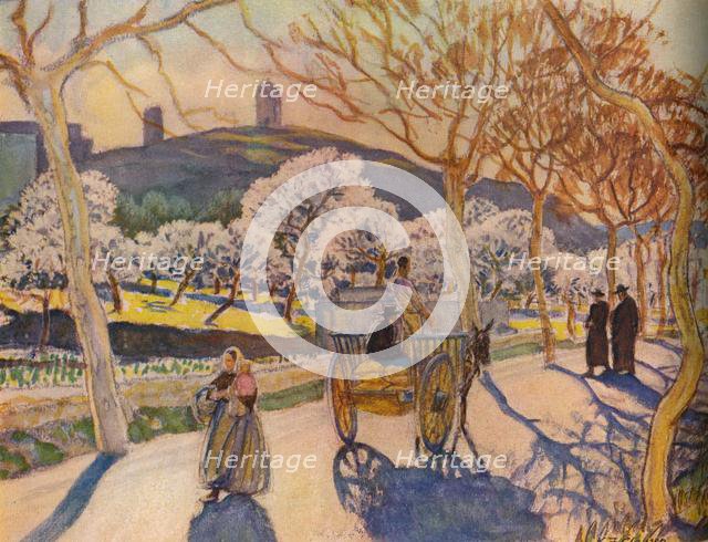 'Sunlight and Almond Blossom, Ibiza', 1936. Creator: Kitty Clausen.