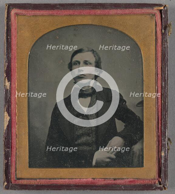 Portrait of a Young Man, 1855-1860. Creator: Unknown.