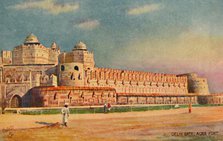 'Delhi Gate, Agra Fort'. Creator: Unknown.