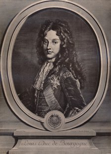 Louis, Duke of Burgundy, Dauphin of France and father of King Louis XV, c1700 (1894). Artist: Gerard Edelnick.