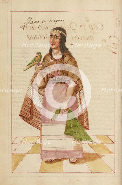 Mama Yunto, completed in 1616. Creator: Unknown.