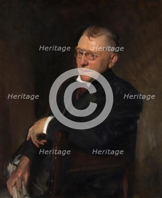 Portrait of James Whitcomb Riley, 1903. Creator: John Singer Sargent.