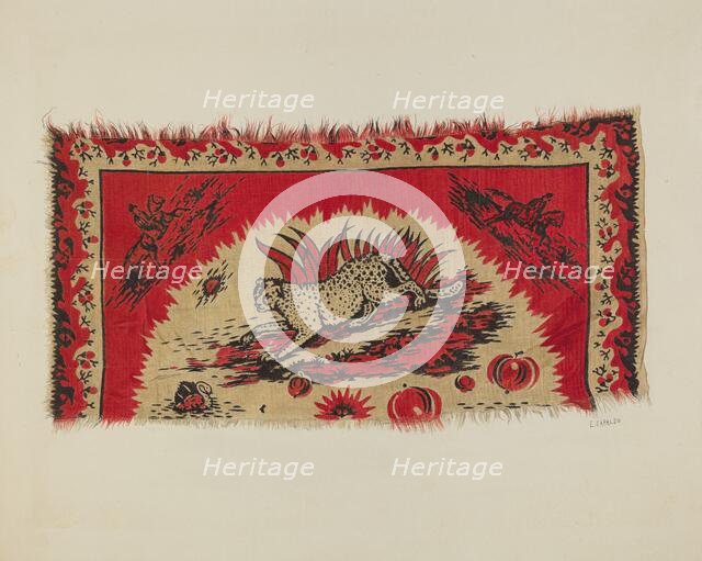 Printed Textiles, c. 1940. Creator: Ernest Capaldo.