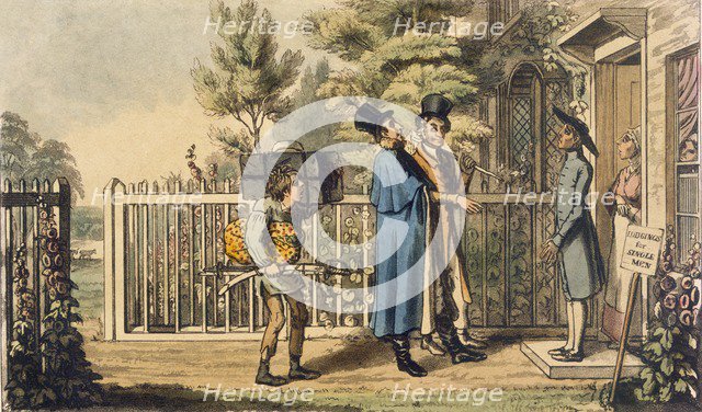 Illustration from 'Life of an Actor', pub. 1825. Creator: Theodore Lane (1800-28).