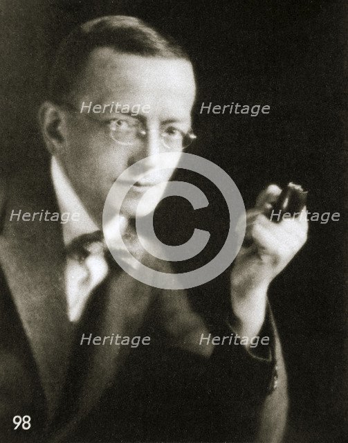 ASM Hutchinson, British novelist, early 1920s. Artist: Unknown