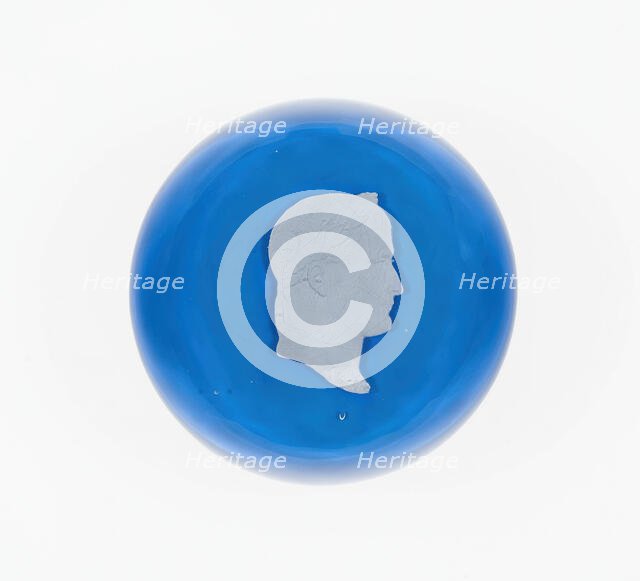 Paperweight, Clichy, Mid 19th century. Creator: Clichy Glassworks.