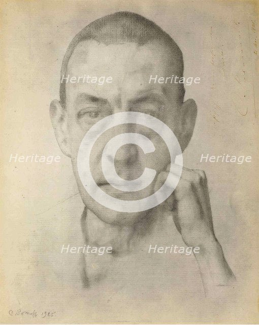 Portrait of the composer Sergei Rakhmaninov (1873-1943), 1925.