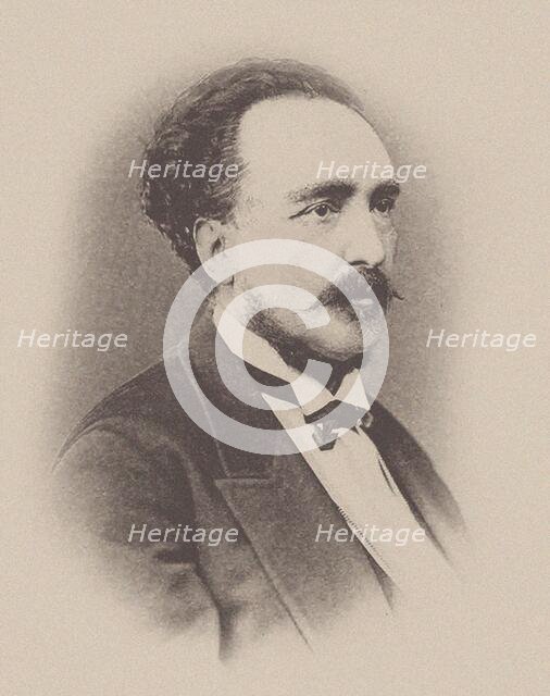 Portrait of the flutist and composer Cesare Ciardi (1818-1877). Creator: Anonymous.