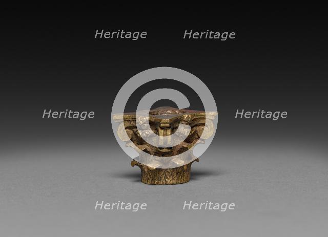 Ornamental Capital, 1775-1799. Creator: Unknown.