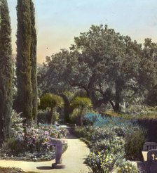 "Piranhurst," Henry Ernest Bothin house, 371 Cold Spring Road, Montecito, California, 1917. Creator: Frances Benjamin Johnston.
