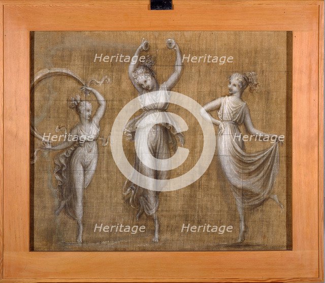 Three dancers. Artist: Canova, Antonio (1757-1822)