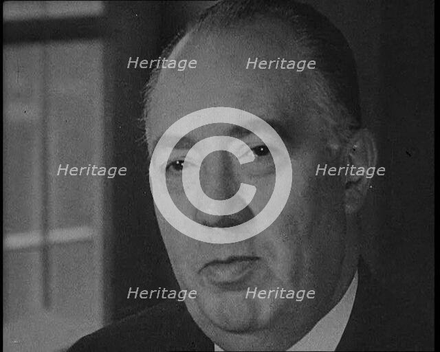 Bruno Richard Hauptmann's Attorney Edward J. Reilly During His Trial in the Lindbergh's..., 1930s. Creator: British Pathe Ltd.