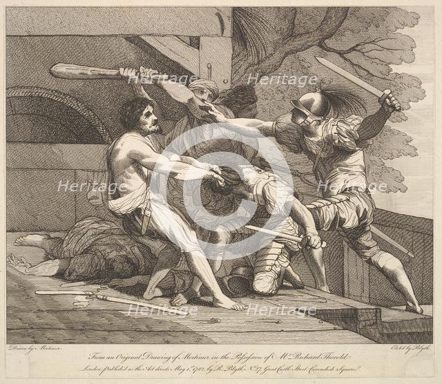 Storming a Banditti Stronghold, May 1, 1782. Creator: Robert Blyth.