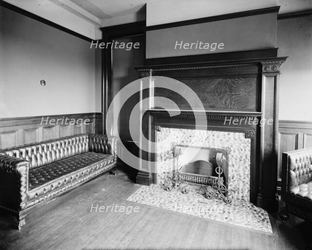 Glazier Stove Company, director's room, Chelsea, Mich., between 1900 and 1910. Creator: Unknown.