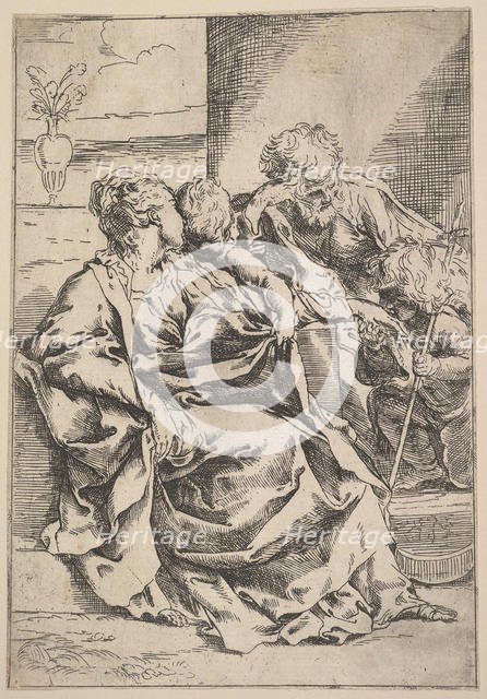 The Holy Family, ca. 1595-1600. Creator: Guido Reni.