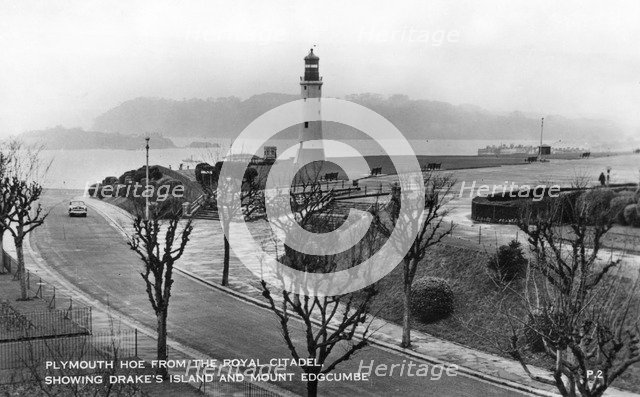 Plymouth Hoe, Plymouth, Devon, 1963.Artist: Lansdowne Publishing