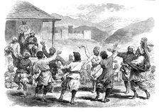 A dance at Gilghit, 1870. Creator: Unknown.